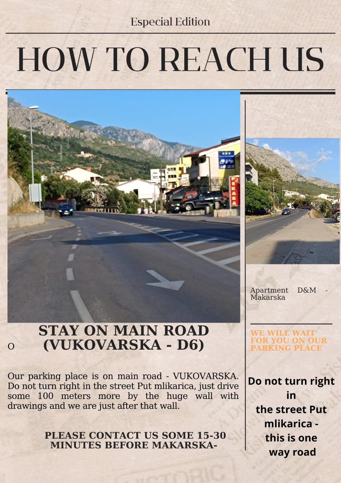 Apartment D&M1 Makarska Eksteriør bilde