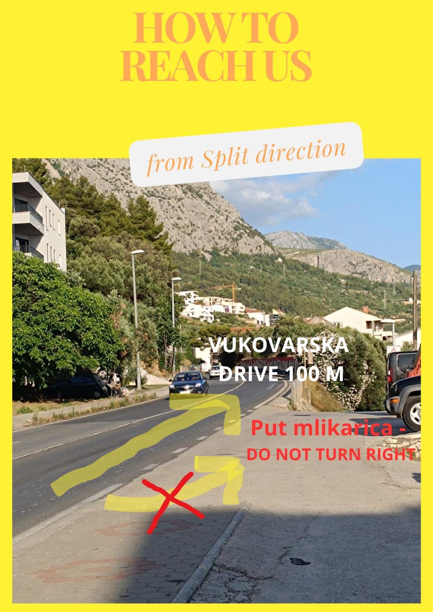 Apartment D&M1 Makarska Eksteriør bilde